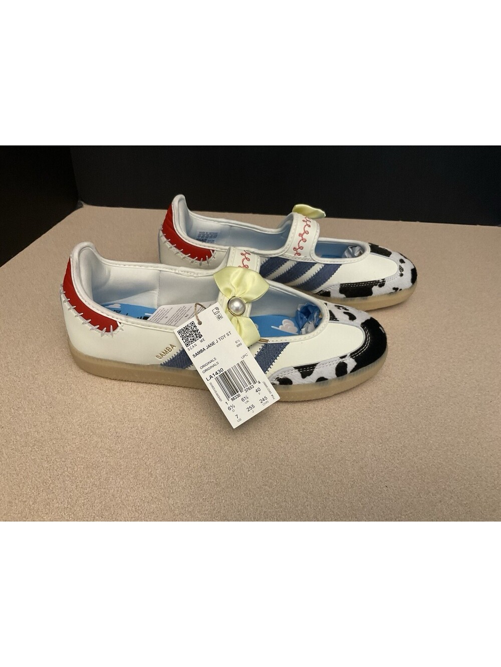 New! Adidas SAMBA JANE J x Toy Story (Disney) MJ Shoes. Youth’s 7. Women’s 8.